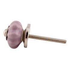 Lavender Small Ceramic Melon Drawer Knob online