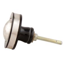 Black And Silver Brass Resin Cabinet Knob Online