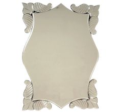 Unformed Shape Venetian Mirror