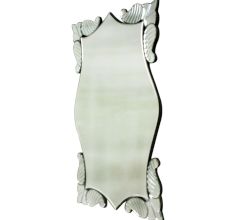 Unformed Shape Venetian Mirror