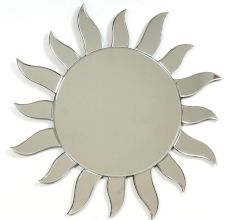 Sun Shape Venetian Wall Mirror