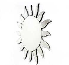 Sun Shape Venetian Wall Mirror
