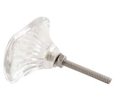 Clear Rectangle Glass Cabinet Knob Online