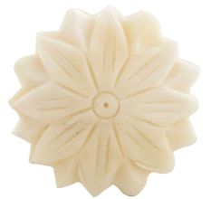 Cream Sunflower Bone Cabinet Knob Online