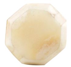 Cream Octagonal Bone Drawer Knob Online