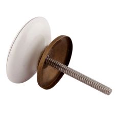 Baby Pink Elephant Ceramic Flat Cabinet Knob Online