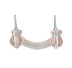 Pink Glass Handles