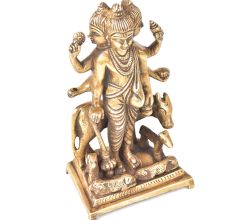 Brass God Dattatreya