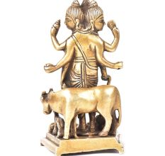 Brass God Dattatreya