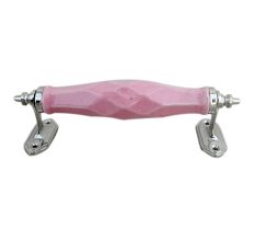 Pink Cut Ceramic Handles
