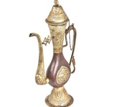 Vintage Brass Surai With Copper And Serpent Handles