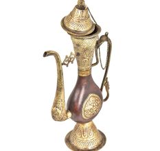 Vintage Brass Surai With Copper And Serpent Handles