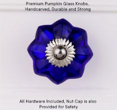 Navy Blue Melon Knob