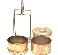 Vintage Triple Food Container Tiffin Box