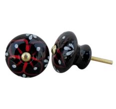 Black Red Knob