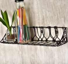 Wrought Iron Wall Shelf