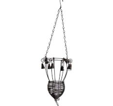 Metal Iron Cone Candle Holder