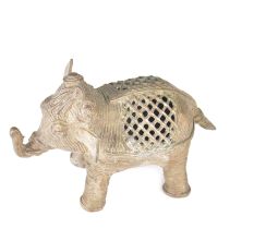 Brass Elephant Incense Stick Holder