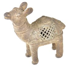 Brass Fawn Incense Stick Holder