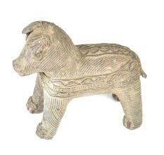 Brass Tribal Horse