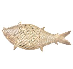 Brass Tribal Fish Incense Stick Holder