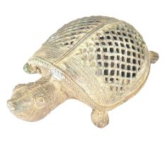 Brass Turtle Incense Stick Holder