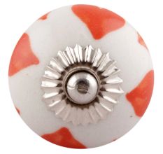 Orange Heart Ceramic Dresser Knob Online