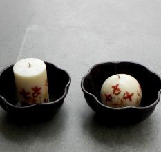 Copper Flower Urli, Small