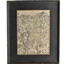 Fight between Bhisma and Arjun