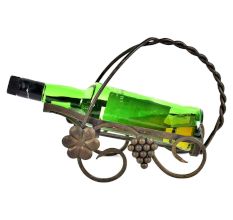 Vintage Brass Server Basket