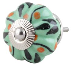 Black Drop Melon Knob