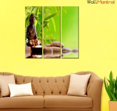 Buddha Premium Quality Canvas Wall Hanging