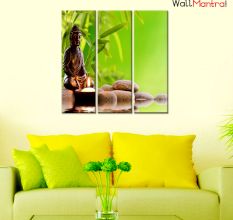 Buddha Premium Quality Canvas Wall Hanging