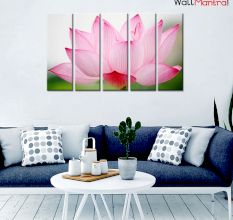 Lotus Premium Quality Canvas Wall Hanging