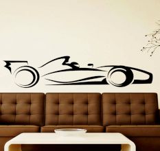 The Racing Car Wall Sticker
