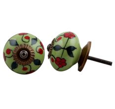 Garden Bouquet Ceramic Knob