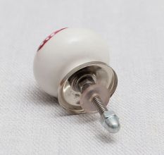 Red Heart Ceramic Knobs