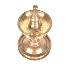 Brass Oil Lamp With Stand