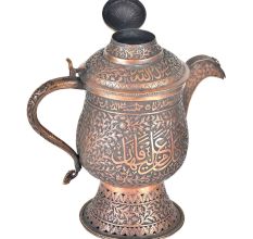 Kashmiri Copper Samovar Tea Kettle