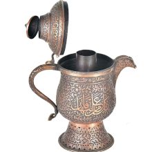 Kashmiri Copper Samovar Tea Kettle