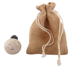 White Marble Ceramic Floral Wine Stopper