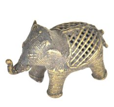 Brass Dhokra Patinated Elephant
