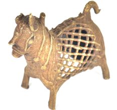 Brass Dhokra Art Tribal Animal