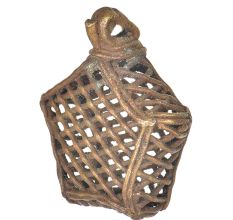 Brass Dhokra Art Star Shaped Wall Hanging