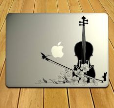Musical Instrument MacBook Decal