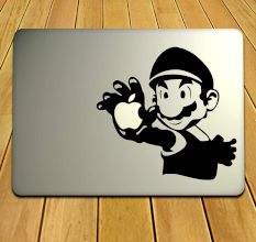 MacBook Decal For Super Mario Fans