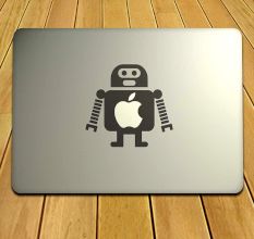 High-End MacBook Android Decal