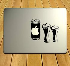 Groovy Laptop Sticker For MacBook