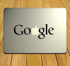 Google Themed Laptop Sticker For Your MacBook