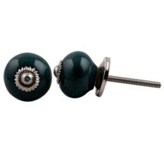 Dark Green Small Knob